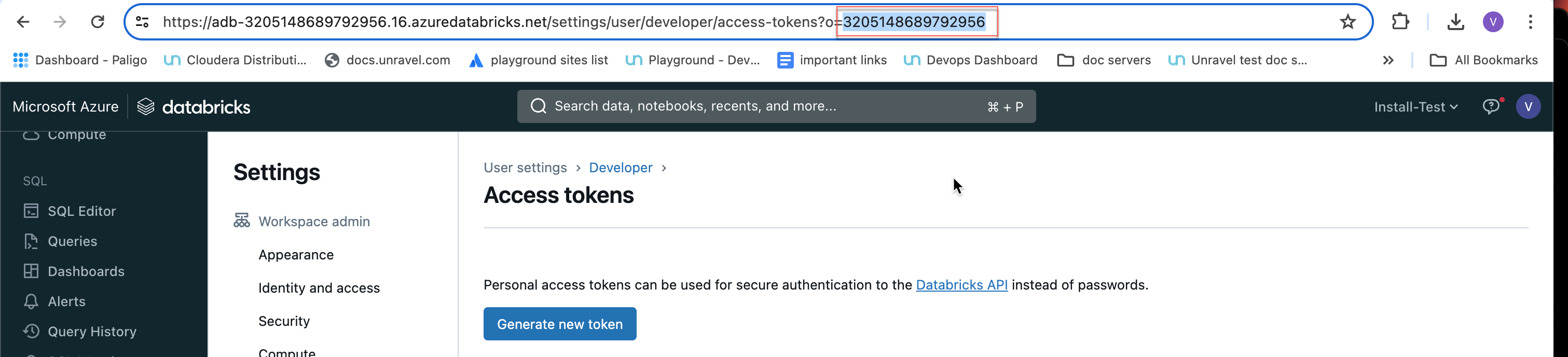 Databricks workspace setup guide